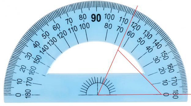 measuring angles of triangles with protractor worksheet